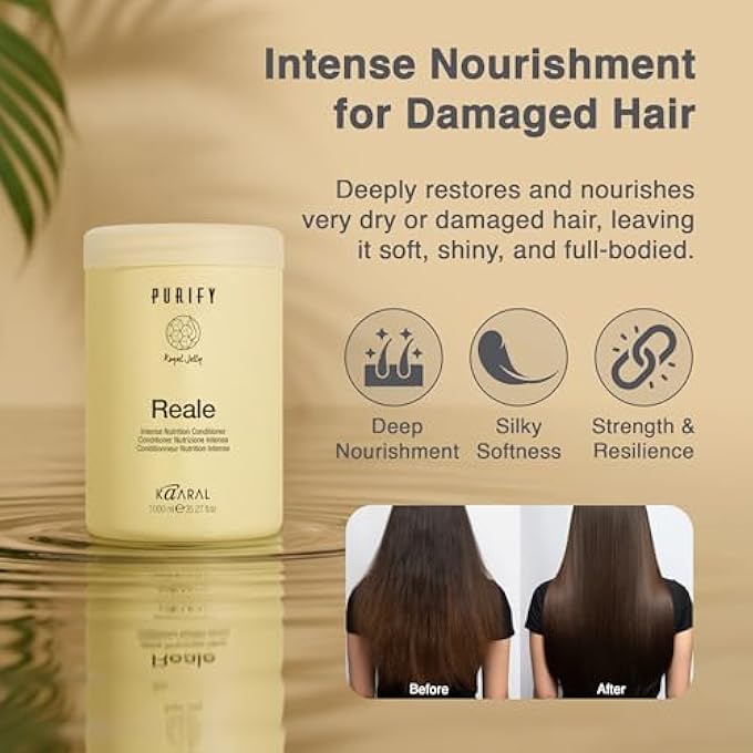 kaaral NATURA PURIFY REALE INTENSE NUTRITION CONDITIONER - 35.27 OZ - Image 3